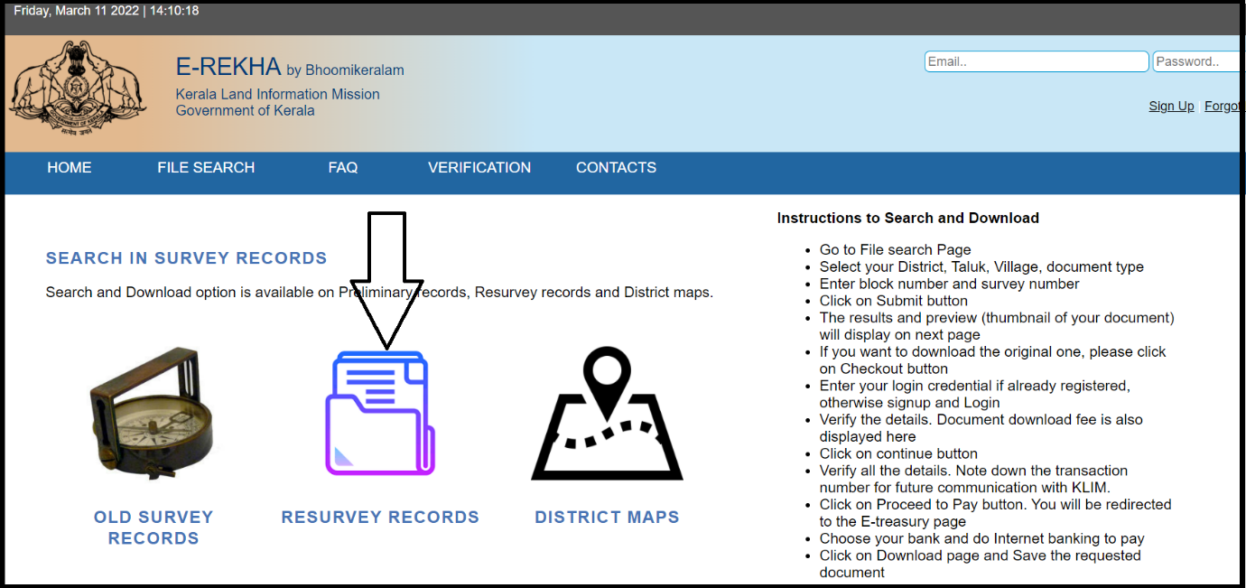 E Rekha Kerala 2023 Check Kerala Land Records Online erekha.kerala